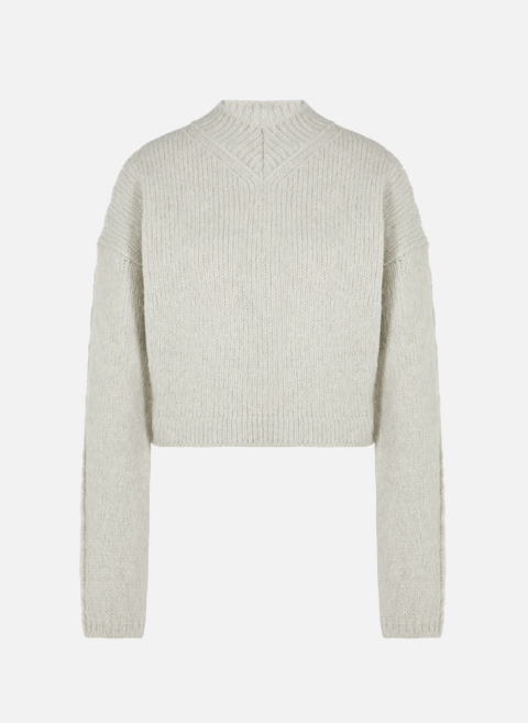 Gray wool blend sweaterGAUCHERE 