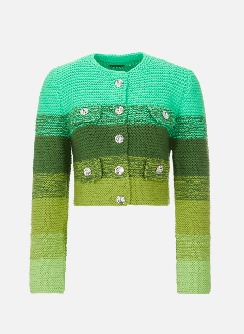 Knitted cardigan GreenGERMANIER 