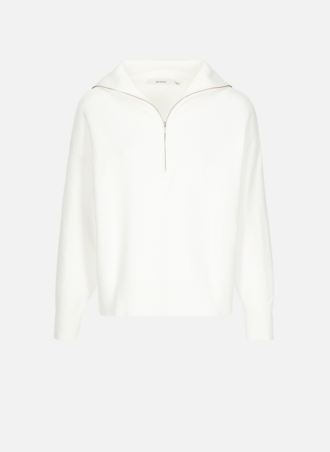 Talli viscose blend sweater WhiteGESTUZ 