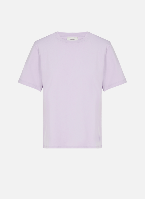 Jory T-Shirt aus Bio-Baumwolle VioletGESTUZ 