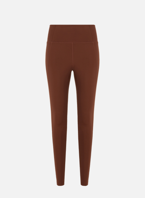 Leggings aus recyceltem Polyester mit hoher Taille, BraunGIRLFRIEND COLLECTIVE 