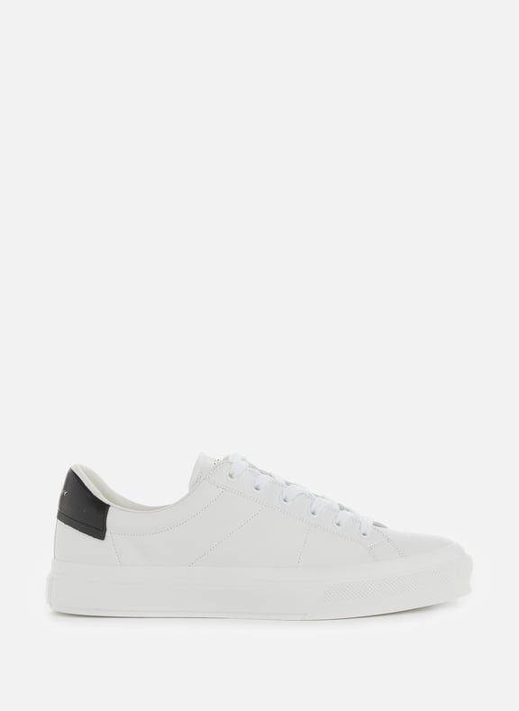 Baskets City Sport en cuir Blanc by GIVENCHY GIVENCHY Baskets City Sport en cuir Blanc