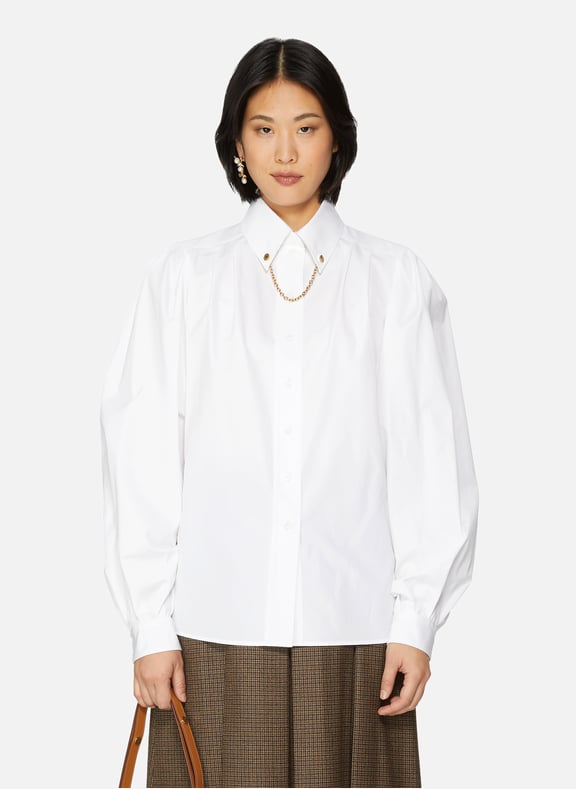 Chemise en coton Blanc by GIVENCHY GIVENCHY Chemise en coton Blanc