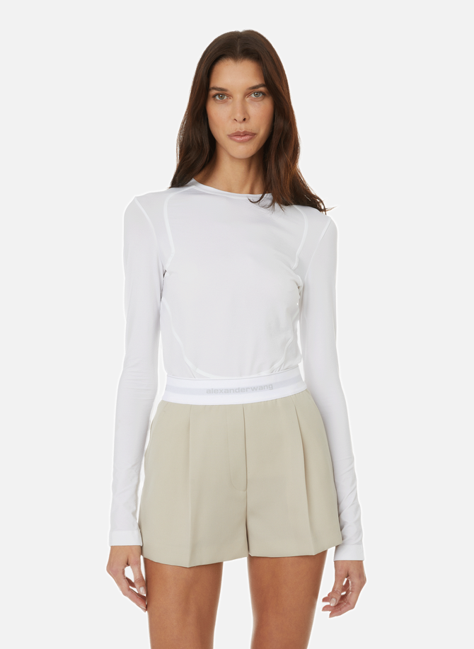 GIVENCHY Langarm-Stretch-Top