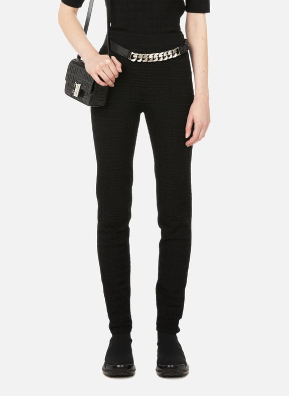 Legging monogram all-over Noir by GIVENCHY GIVENCHY Legging monogram all-over Noir