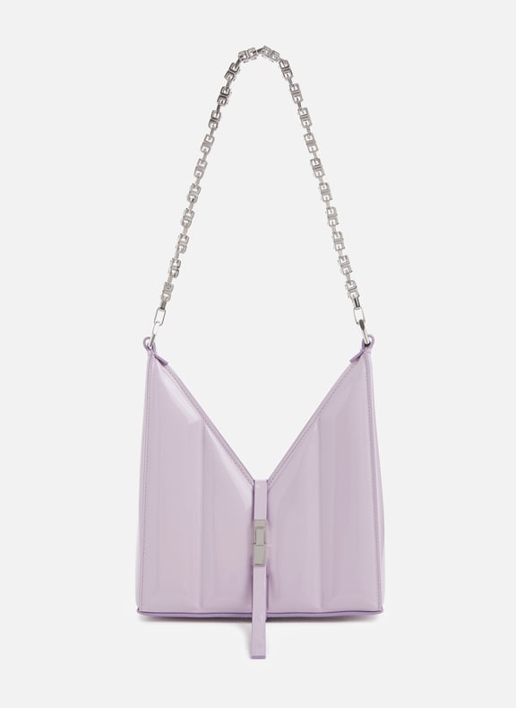 Mini Sac Cut Out en cuir Violet