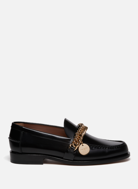 Black leather moccasinsGIVENCHY 