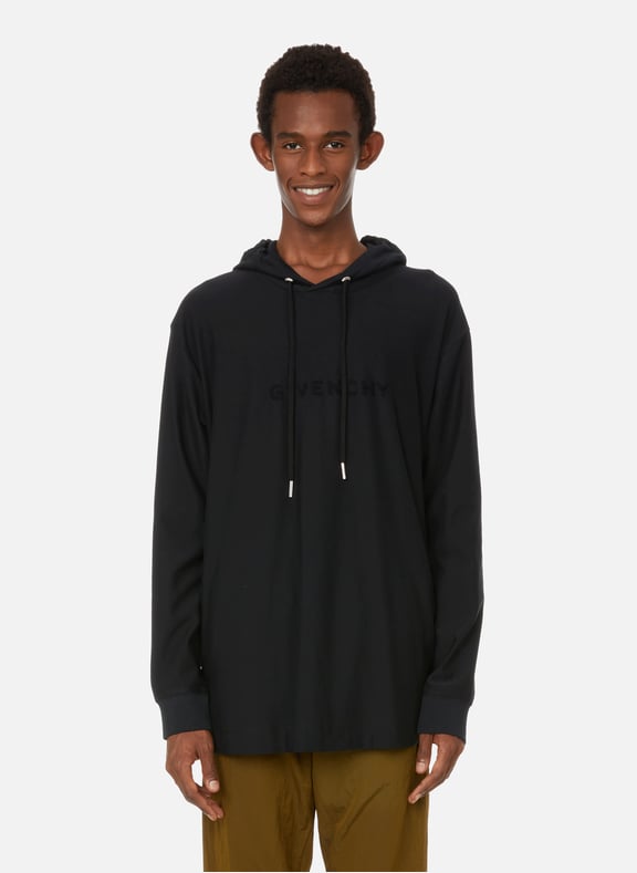 T-shirt manches longues en coton Noir by GIVENCHY GIVENCHY T-shirt manches longues en coton Noir