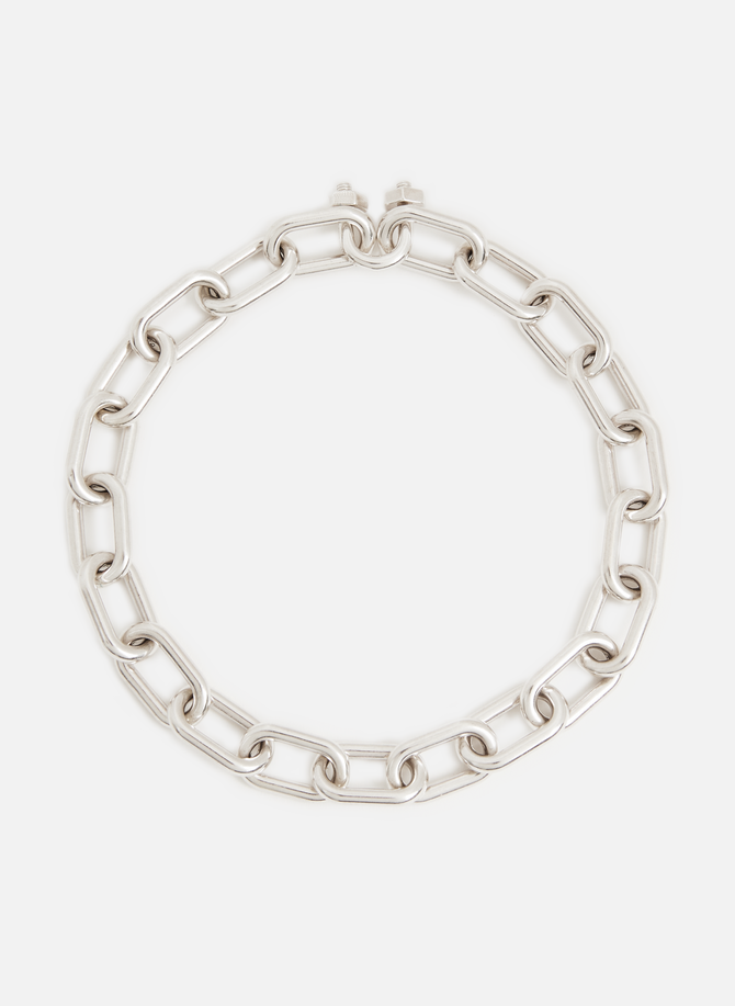 Small Link bracelet in silver GLENDA LOPEZ