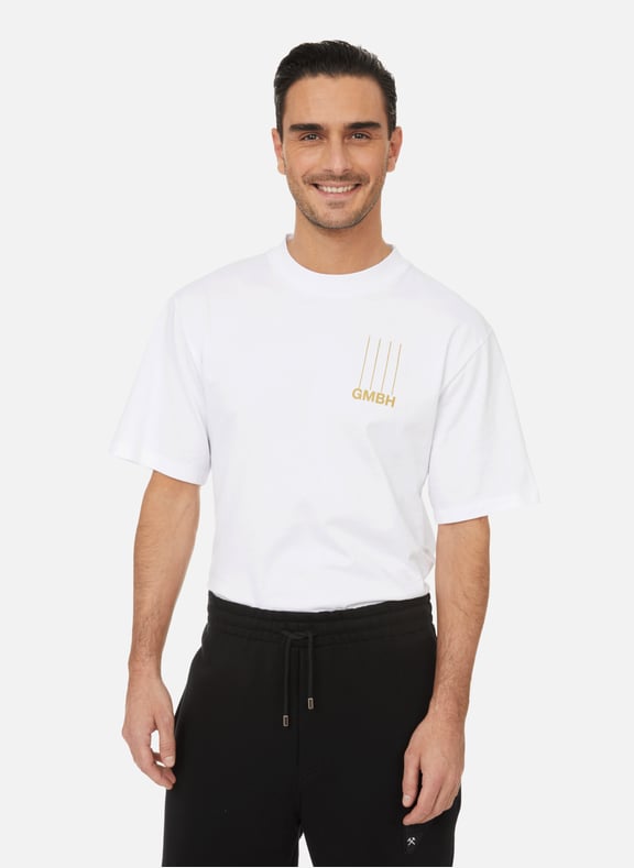 T-shirt oversize en coton organique Blanc by GMBH GMBH T-shirt oversize en coton organique Blanc
