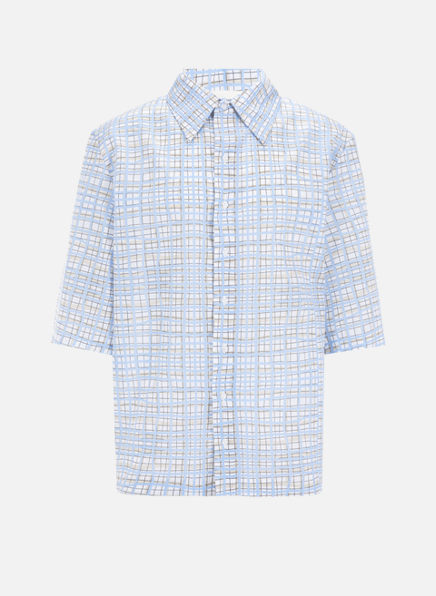 Checked cotton shirt MulticolorGUNTHER 