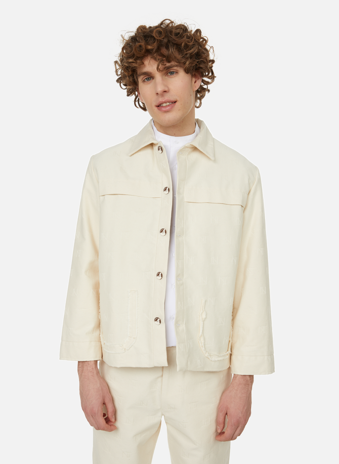 GUNTHER monogram cotton jacket