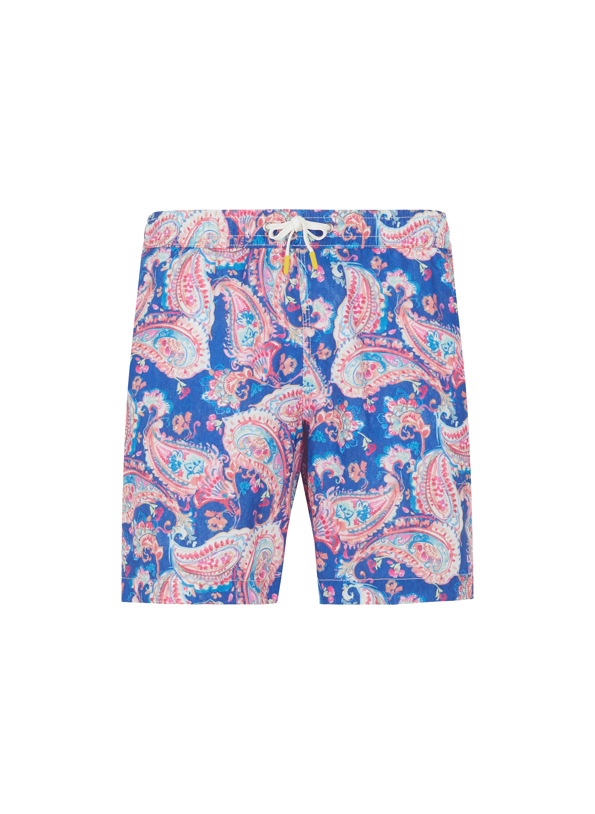 Short De Bain Homme Hartford Corail/rouge Taille M - 100% Polyamide, Doublure Coton, Neuf Avec étiquettes
