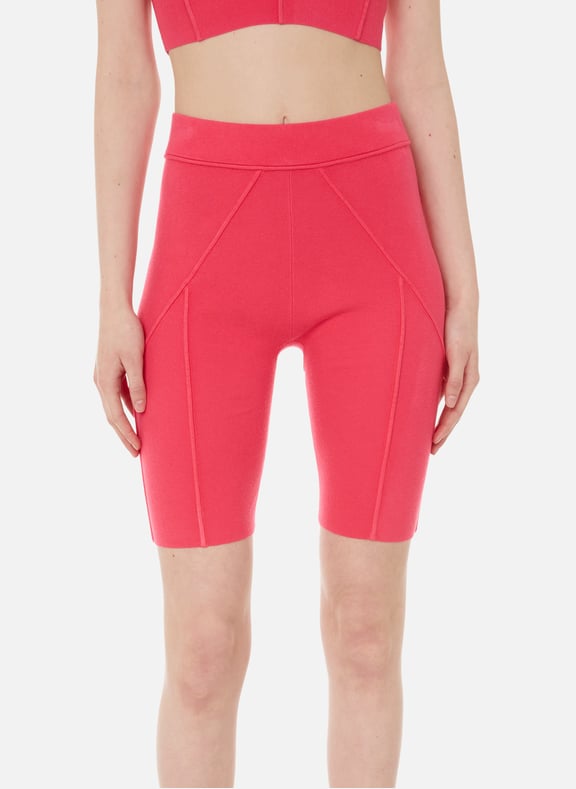 Cycliste en maille Rose by HELMUT LANG HELMUT LANG Cycliste en maille Rose