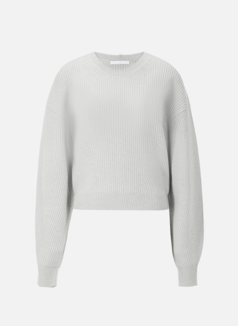 Volume wool sweater GrayHELMUT LANG 