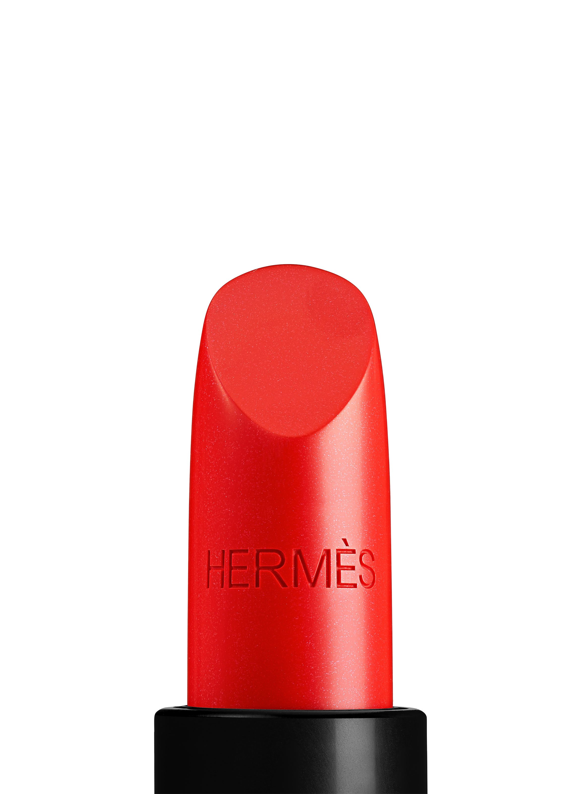 ROUGE HERMÈS, ROUGE À LÈVRES MAT, ÉDITION LIMITÉE, CORAIL AQUA HERMÈS pour PRINTEMPS BEAUTÉ