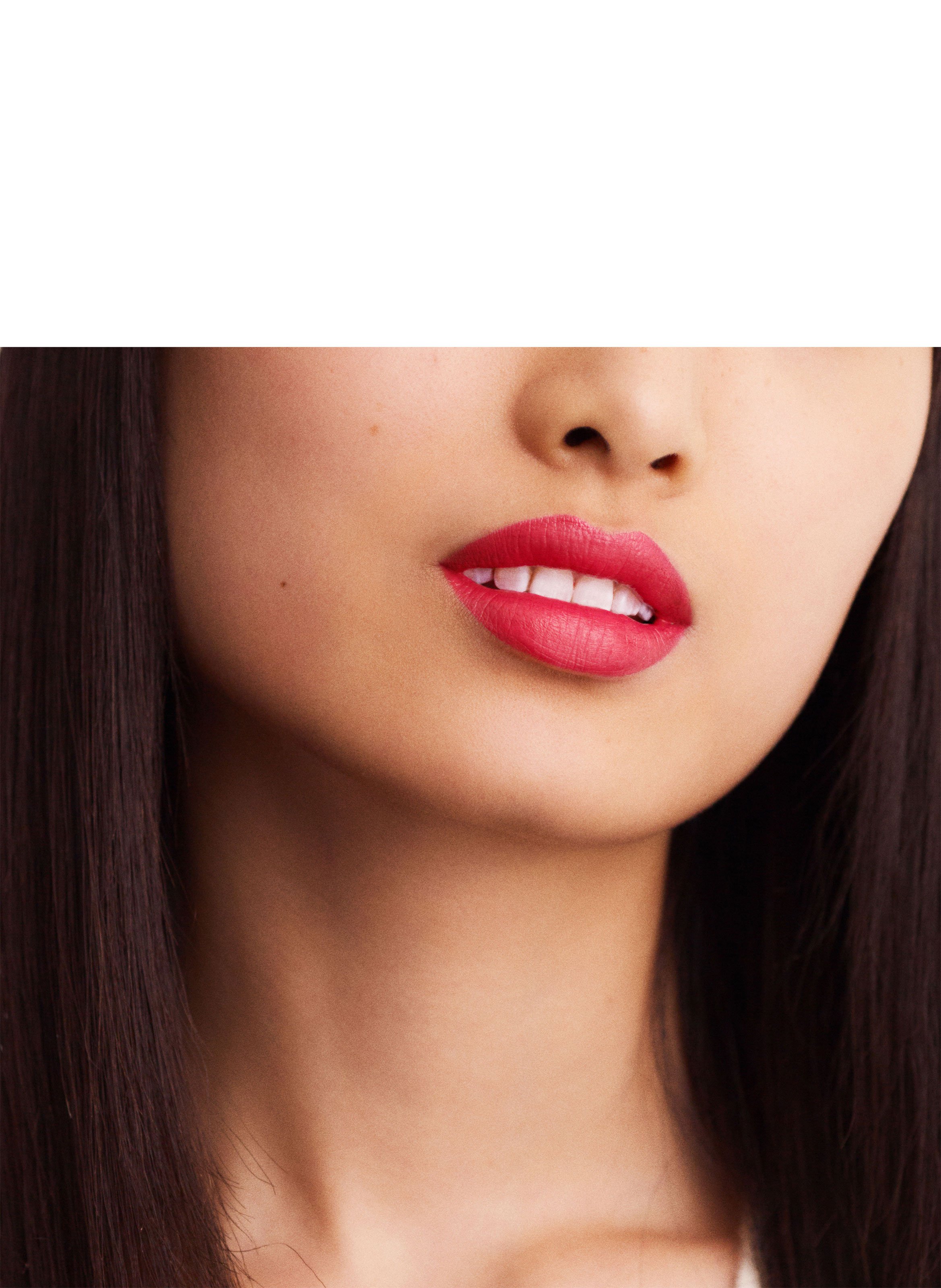 ROUGE HERMÈS, ROUGE À LÈVRES SATINÉ, ÉDITION LIMITÉE, ROSE OASIS HERMÈS pour PRINTEMPS BEAUTÉ