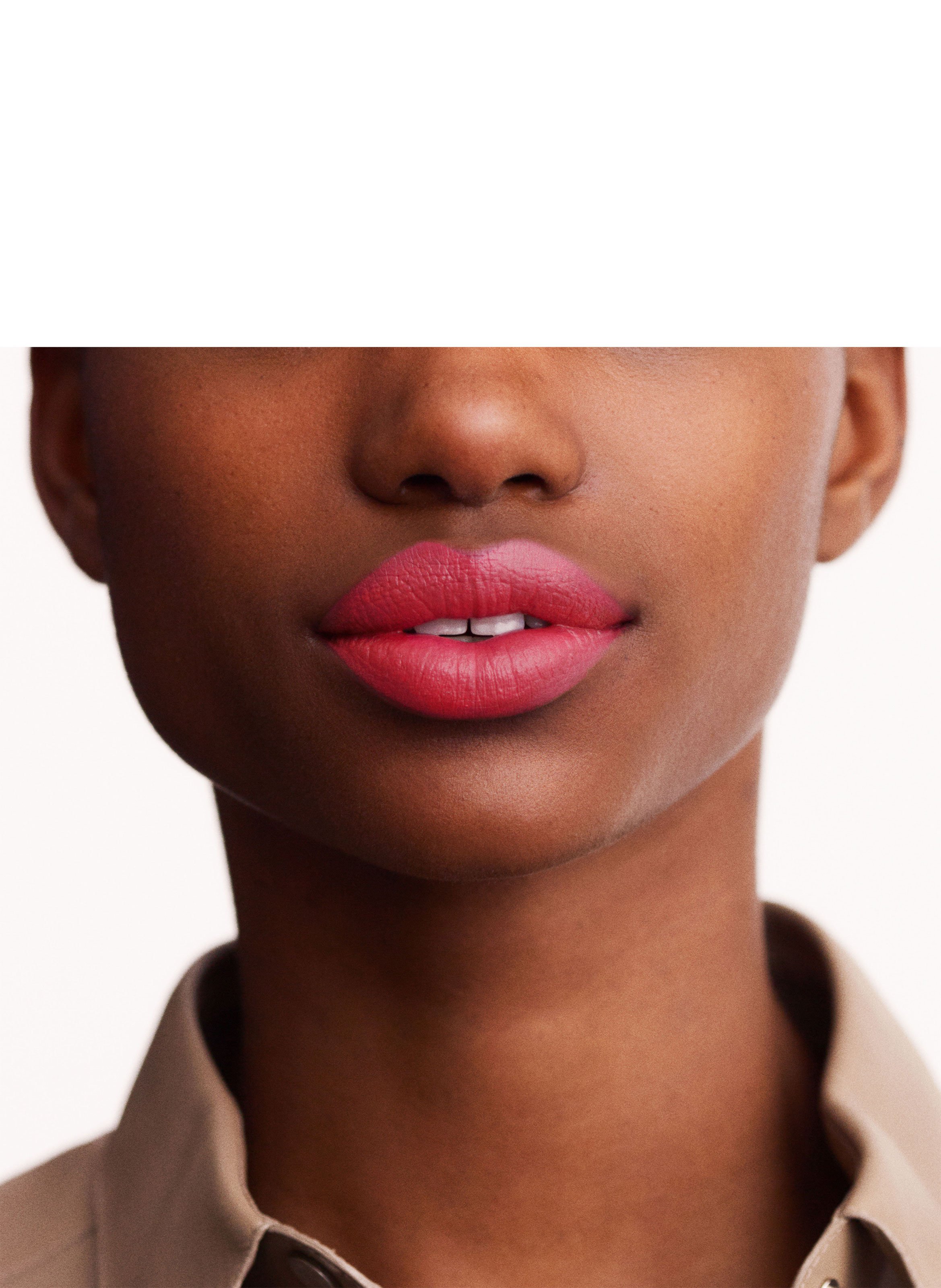 ROUGE HERMÈS, ROUGE À LÈVRES SATINÉ, ÉDITION LIMITÉE, ROSE OASIS HERMÈS pour PRINTEMPS BEAUTÉ