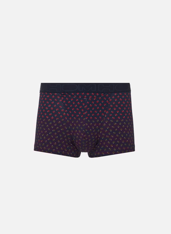 Boxer à motifs en coton et modal Bleu by HOM HOM Boxer à motifs en coton et modal Bleu