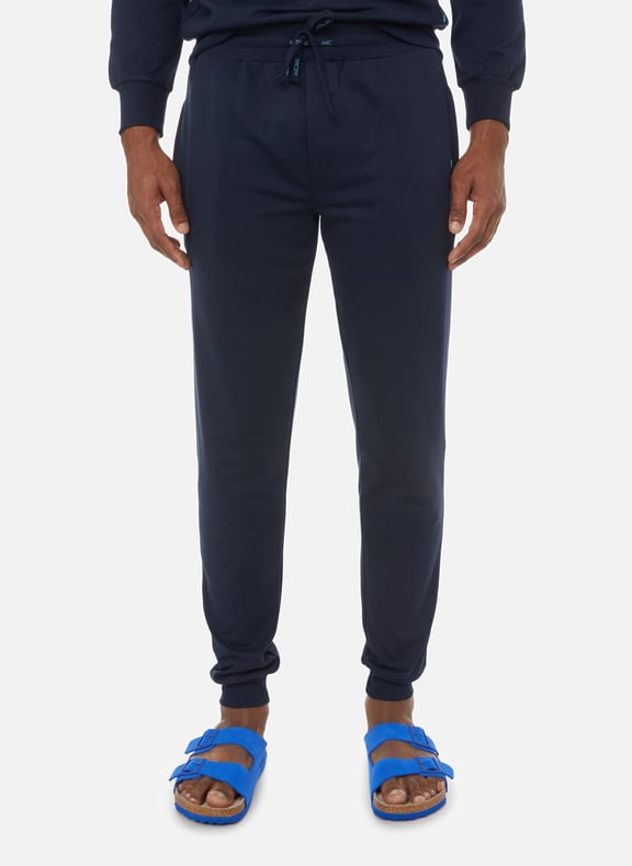 Pantalon de jogging en coton Bleu by HOM HOM Pantalon de jogging en coton Bleu