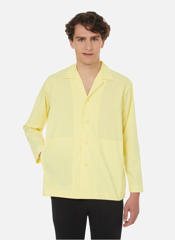 Chemise oversize Jaune by HOMME PLISSE ISSEY MIYAKE HOMME PLISSE ISSEY MIYAKE Chemise oversize Jaune