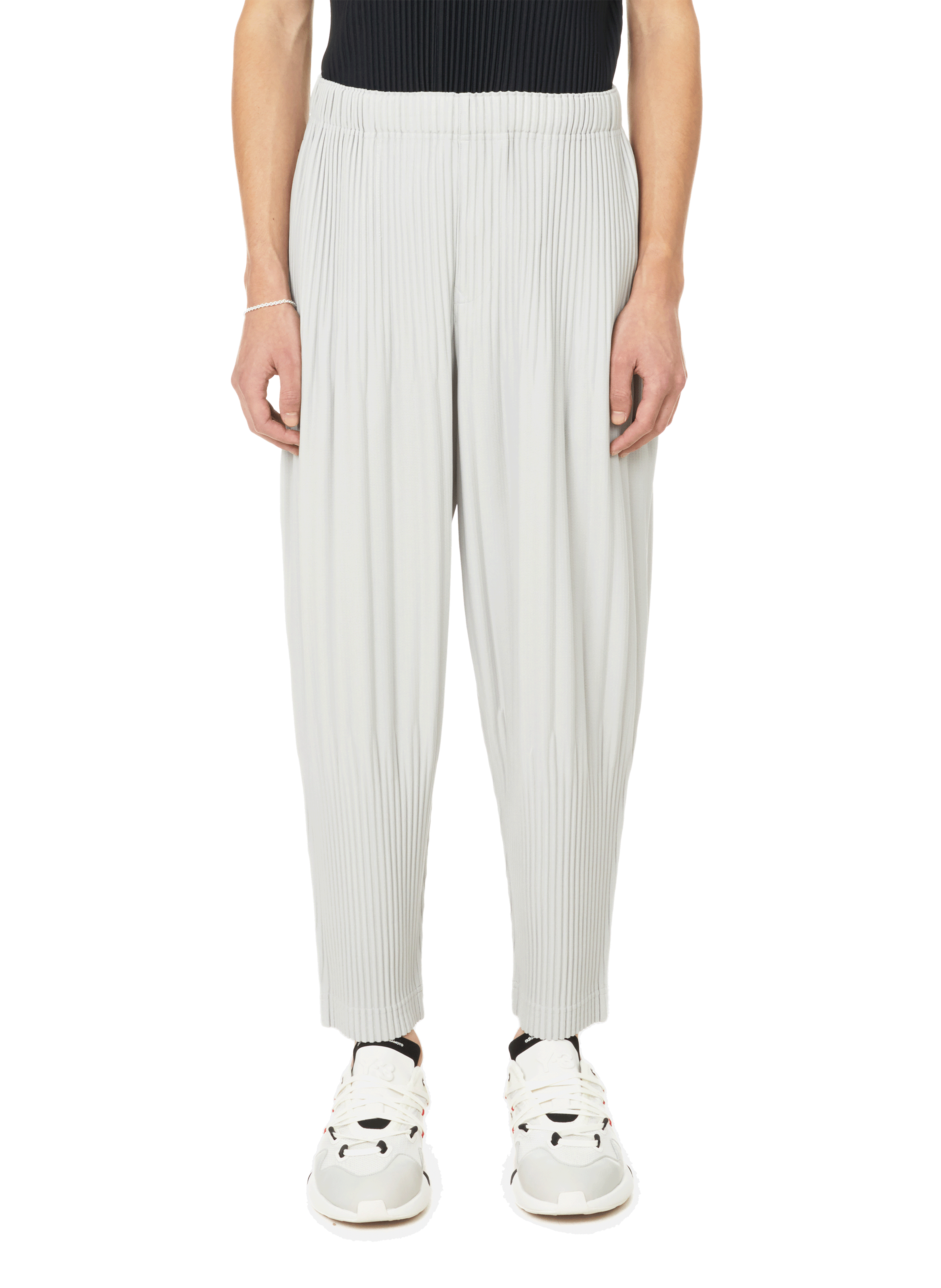 Pantalon Habillé Brooks Brothers Homme - 100% Laine Grise - Taille 38x31 - Plissé