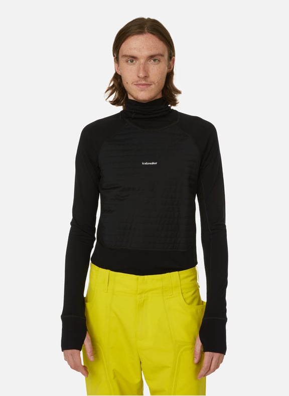 Hoodie en laine Noir by ICEBREAKER ICEBREAKER Hoodie en laine Noir