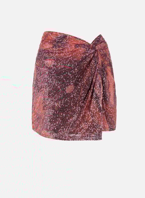 Minijupe à sequins Rose by IN THE MOOD FOR LOVE IN THE MOOD FOR LOVE Minijupe à sequins Rose