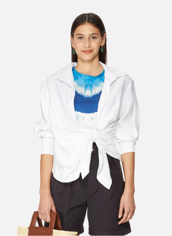La Chemise Bahia Blanc by JACQUEMUS JACQUEMUS La Chemise Bahia Blanc
