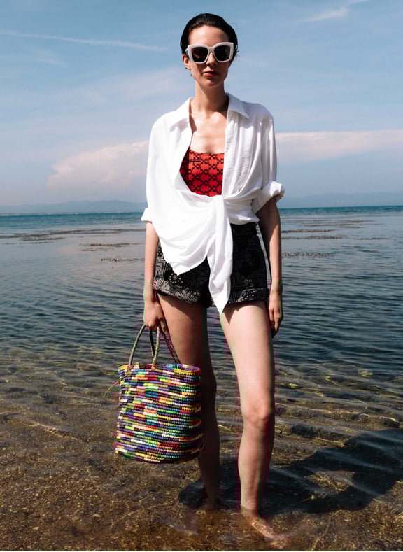 La chemise Bahia Blanc by JACQUEMUS JACQUEMUS La chemise Bahia Blanc