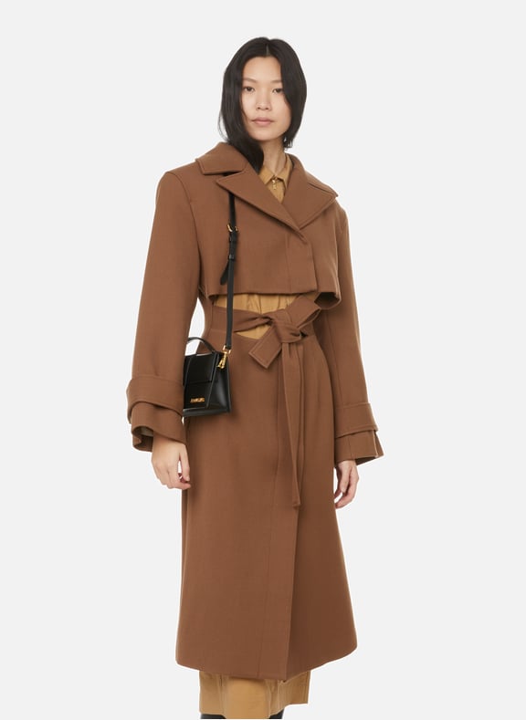 Le manteau Picchu en laine vierge by JACQUEMUS JACQUEMUS Le manteau Picchu en laine vierge