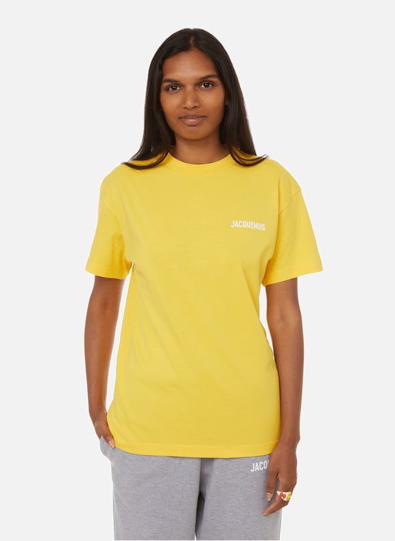 Le T-shirt Jacquemus en coton Jaune by JACQUEMUS JACQUEMUS Le T-shirt Jacquemus en coton Jaune