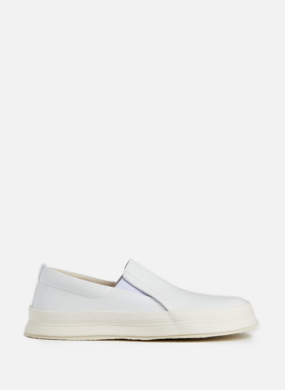 Les Palmo en cuir Blanc by JACQUEMUS JACQUEMUS Les Palmo en cuir Blanc