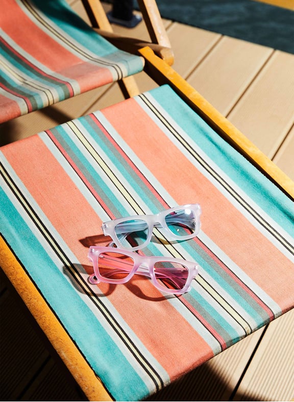 Les lunettes Nocio Bleu by JACQUEMUS JACQUEMUS Les lunettes Nocio Bleu