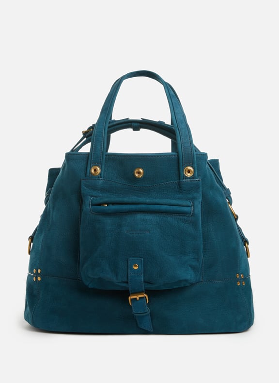 Sac Billy en cuir Bleu by JÉRÔME DREYFUSS JÉRÔME DREYFUSS Sac Billy en cuir Bleu