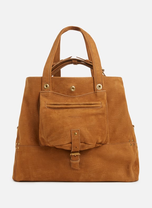 Sac Billy en cuir Marron by JÉRÔME DREYFUSS JÉRÔME DREYFUSS Sac Billy en cuir Marron