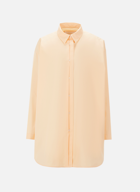 Orange cotton shirtJIL SANDER 