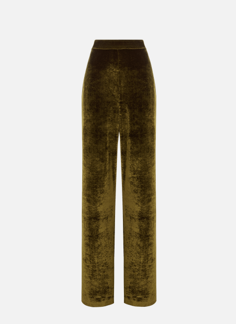 Pantalon large en velours MarronJIL SANDER 