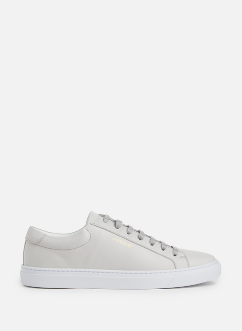 Spin leather sneakers GrayJIM RICKEY 