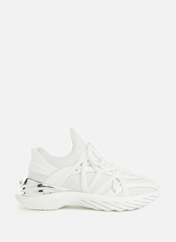 Baskets Vzy Flat Blanc by JIMMY CHOO JIMMY CHOO Baskets Vzy Flat Blanc