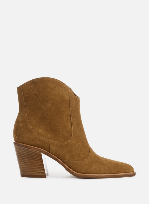 Cynthi 65 suede ankle boots BrownJIMMY CHOO 