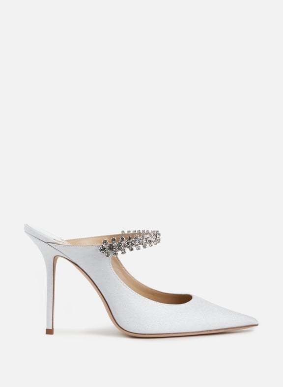 Mules Bing 100 en cuir | Blanc Chaussures mariage The Wedding Explorer Mules Bing 100 en cuir | Blanc Chaussures mariage The Wedding Explorer