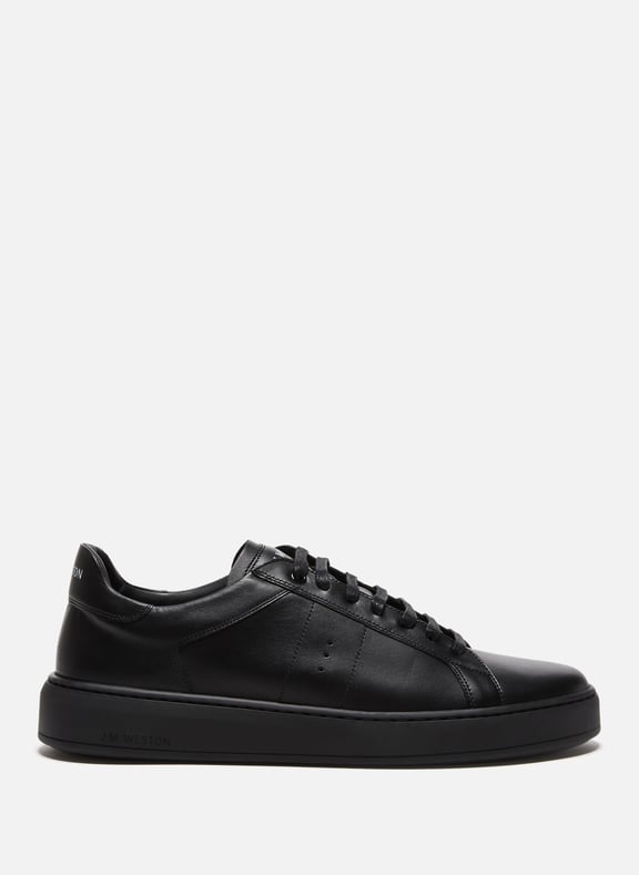 Baskets On Time en cuir Noir by J.M. WESTON J.M. WESTON Baskets On Time en cuir Noir