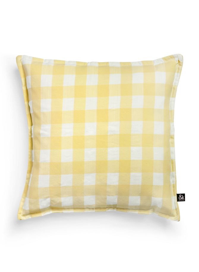 Coussin Check &K AMSTERDAM