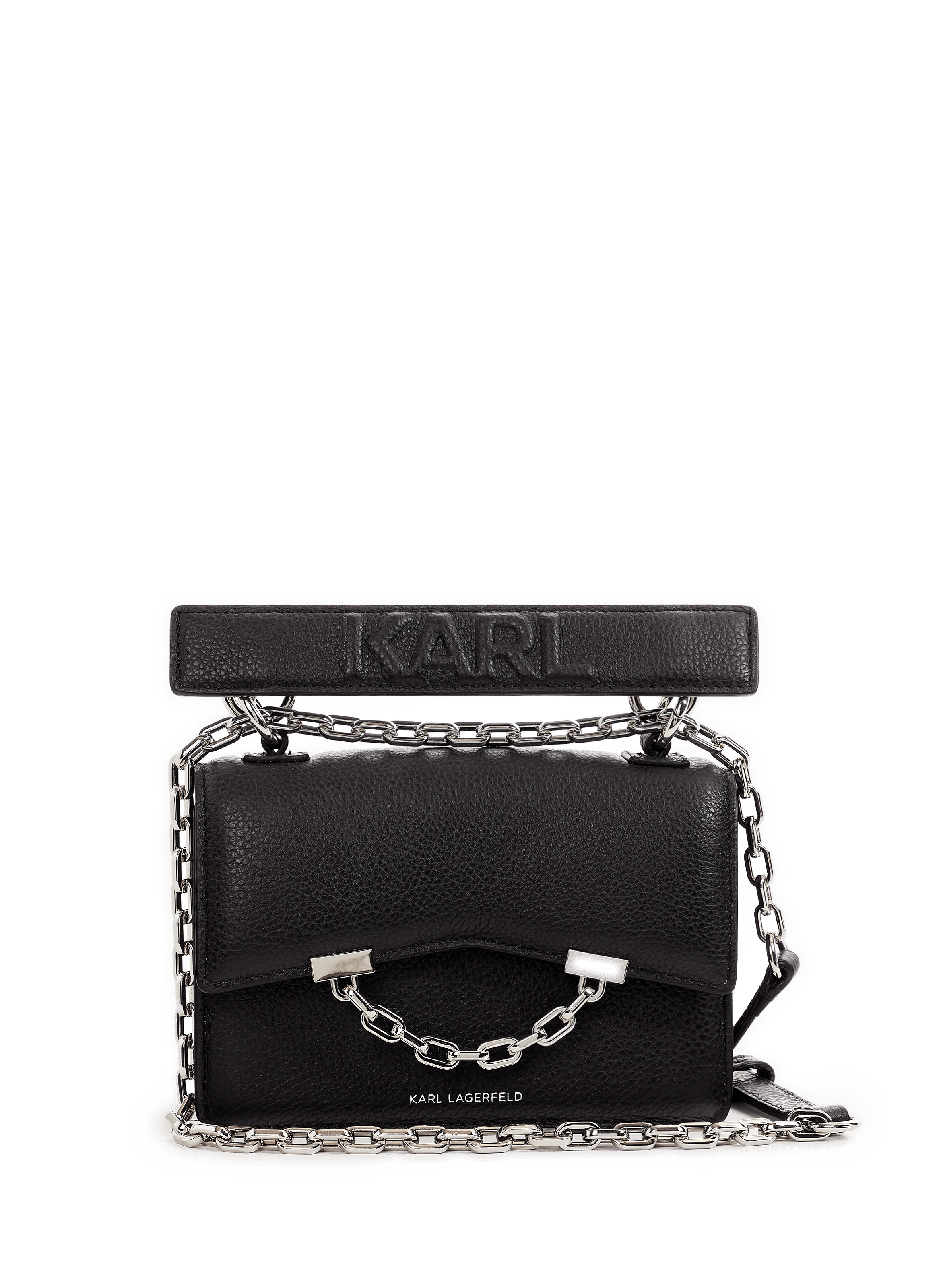 Débardeur En Cuir Argenté Vintage Karl Lagerfeld - Taille 38/M (Italie) - Occasion En Très Bon état