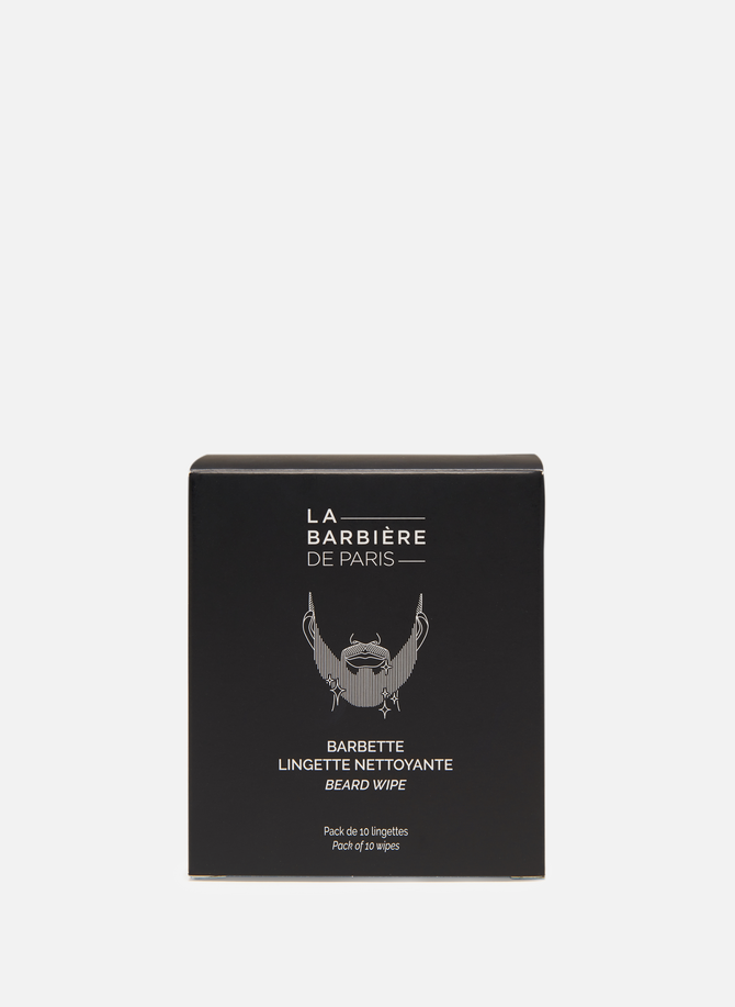 Barbette - Lingettes nettoyantes barbe LA BARBIERE DE PARIS