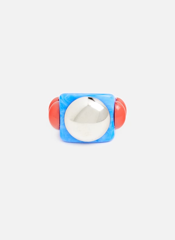 Bague Princess Mirror Bleu by LA MANSO LA MANSO Bague Princess Mirror Bleu