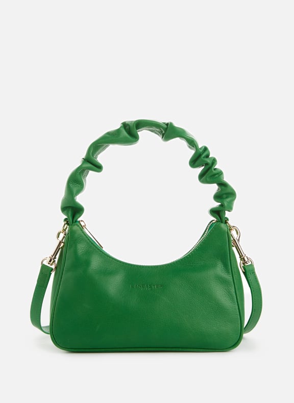 Sac baguette Chouchou en cuir Vert by LANCASTER LANCASTER Sac baguette Chouchou en cuir Vert