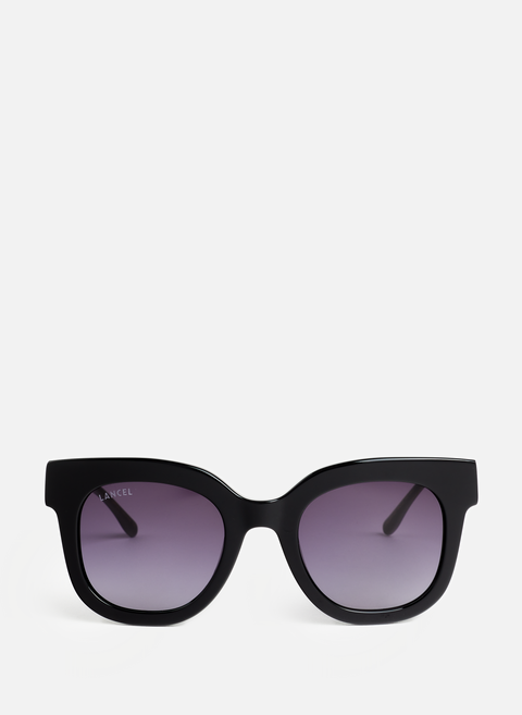 نظارة شمسية نينون لون أسود LANCEL 