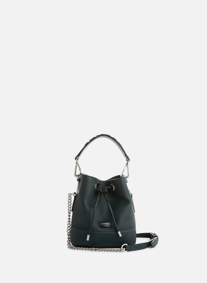 Ninon mini bucket bag in leather LANCEL